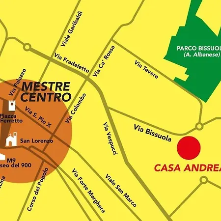 公寓 Casa Andrea 梅斯特雷